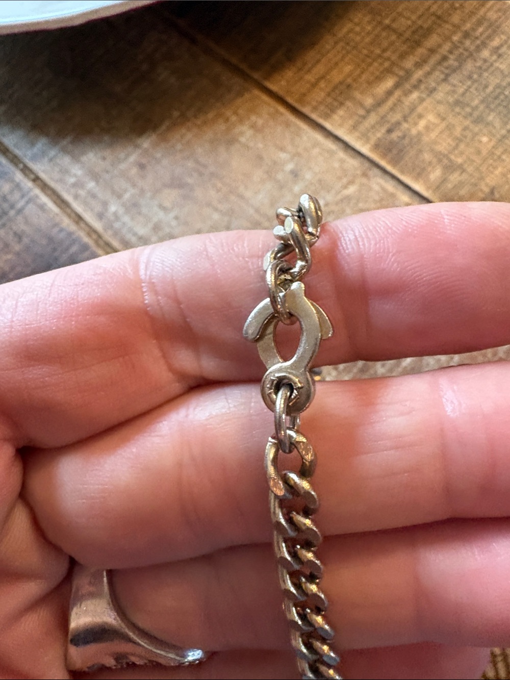 Vintage Gold ID Engrave able Bracelet Heavy Duty Nice with great clasp - Picture 4 of 7